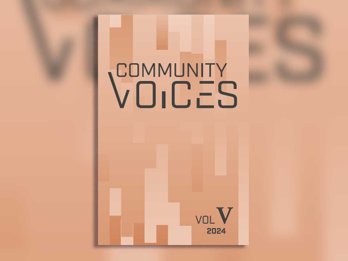 Community Voices Volume V Coming June 26 