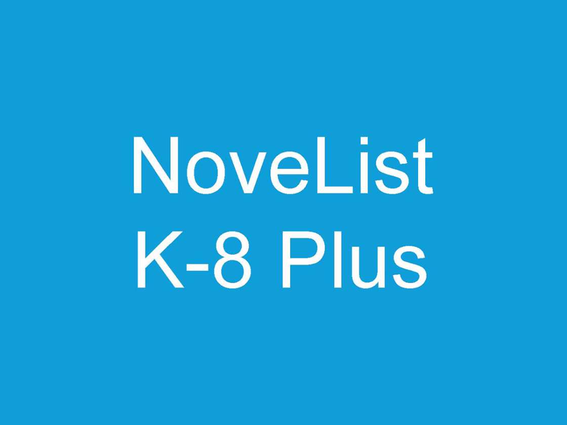 NoveList K-8 Plus